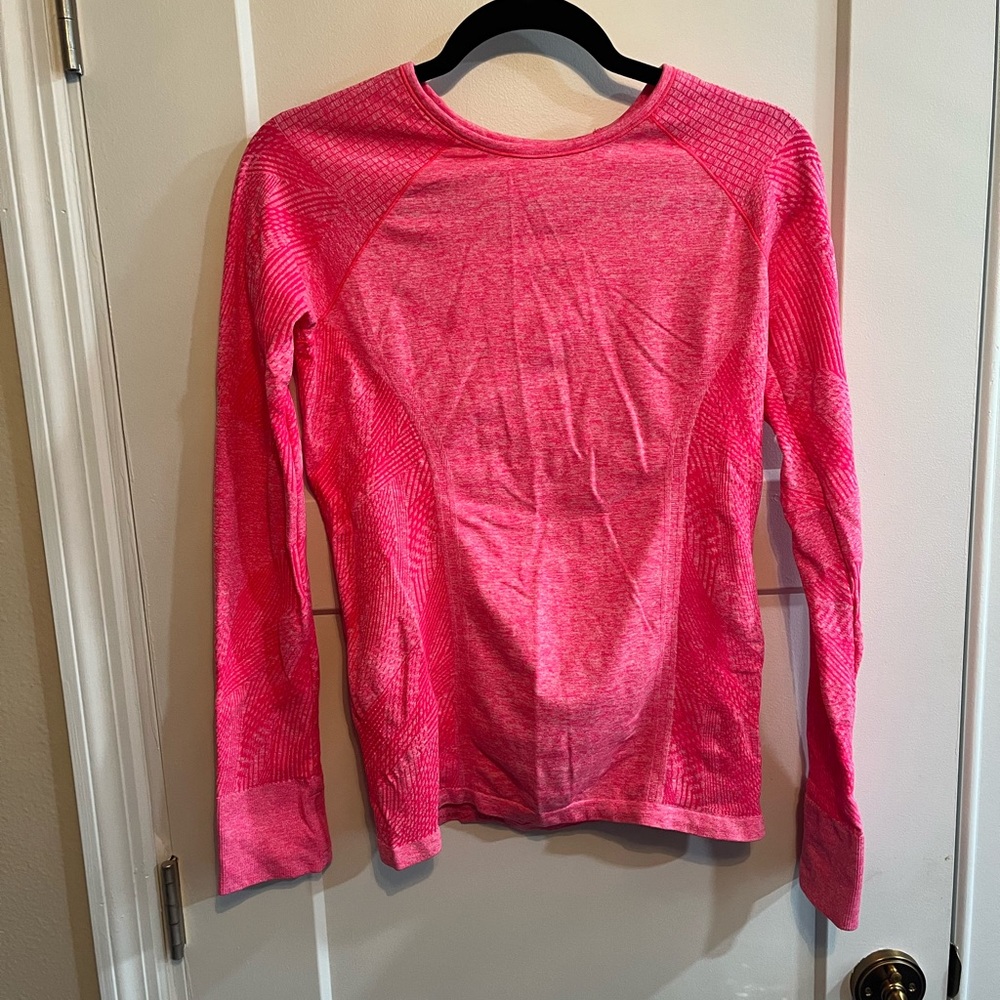 Athleta Bright Pink Athletic Top